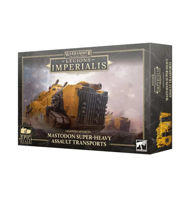 Warhammer: Horus Heresy - Legiones Astartes - Mastodon Super-Heavy Assault Transports (2 Figuren) - Brettspiel