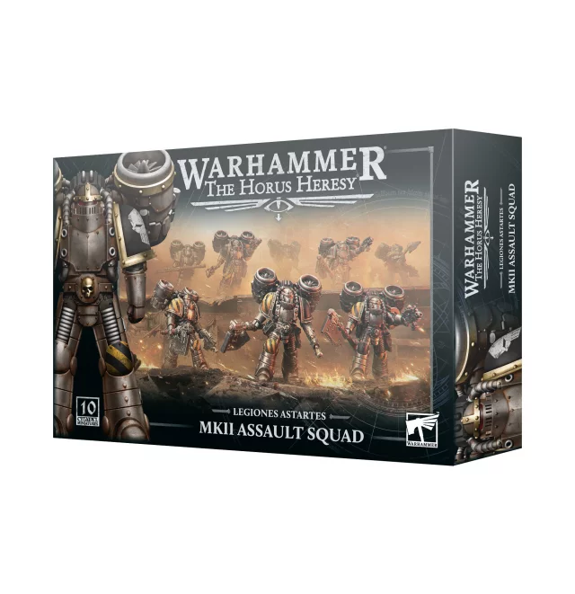 Warhammer: Horus Heresy - Legiones Astartes - MkII Assault Squad (10 Figuren) - Brettspiel