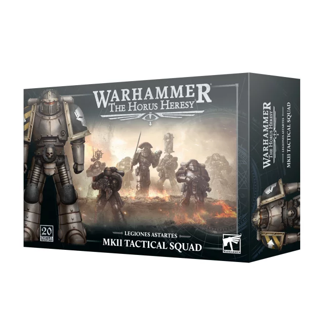 Warhammer: Horus Heresy - Legiones Astartes - Mkii Tactical Squad (20 Figuren) - Brettspiel