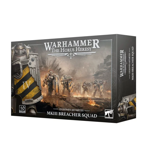 Warhammer: Horus Heresy - Legiones Astartes - MKIII Breacher Squad (10 Figuren) - Brettspiel