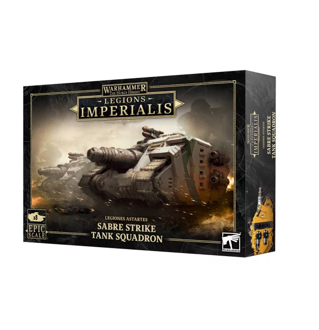 Warhammer: Horus Heresy - Legions Imperialis - Sabre Strike Tank Squadron (8 Figuren) - Brettspiel
