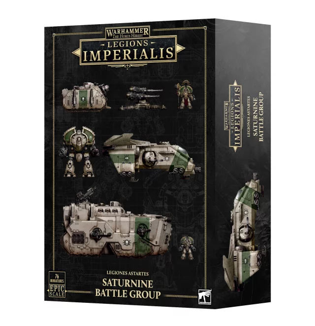 Warhammer: Horus Heresy - Legiones Astartes - Saturnine Battle Group (76 Figuren) - Brettspiel