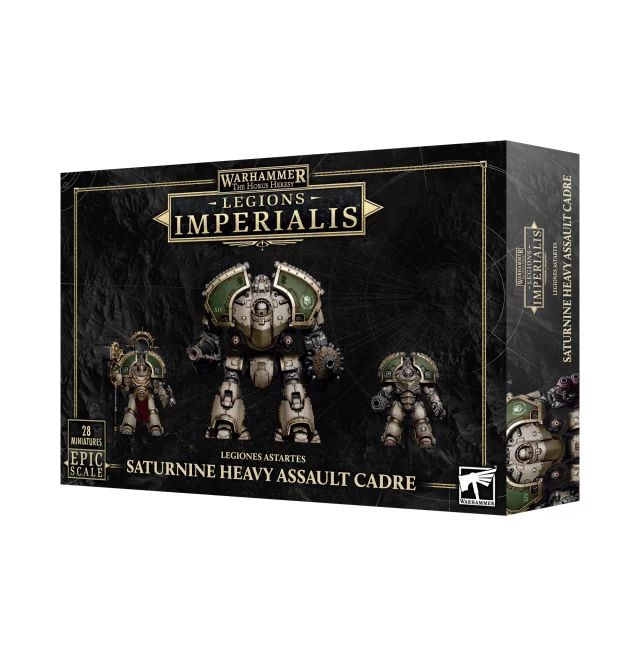 Warhammer: Horus Heresy - Legiones Astartes - Saturnine Heavy Assault Cadre (28 Figuren) - Brettspiel