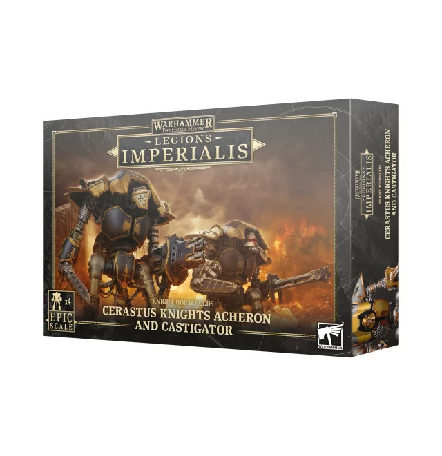 Warhammer: Horus Heresy - Legions Imperialis - Cerastus Knights Acheron and Castigator (4 Figuren) - Brettspiel