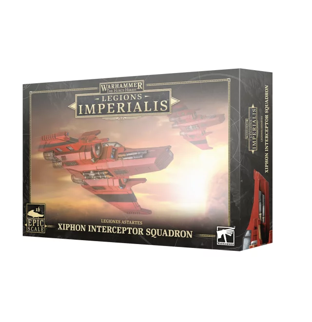 Warhammer: Horus Heresy - Legions Imperialis - Legiones Astartes Xiphon Interceptor Squadron (6 Figuren) - Brettspiel