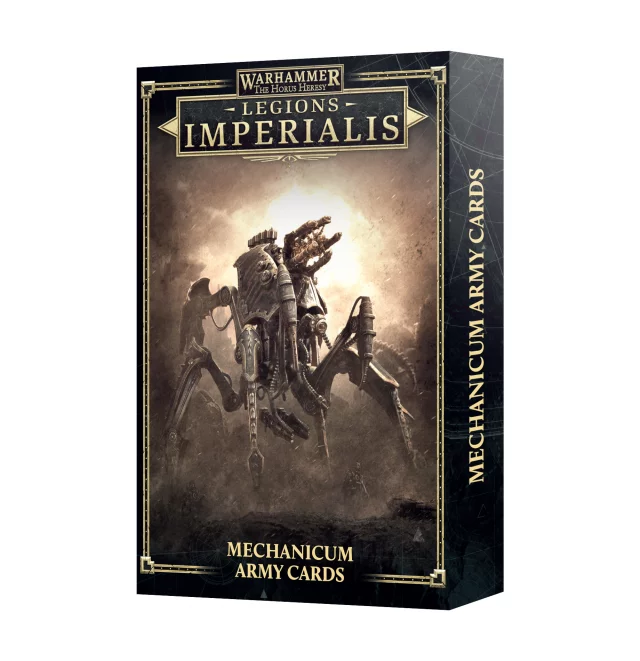 Warhammer: Horus Heresy - Legions Imperialis - Mechanicum Army Cards - Brettspiel
