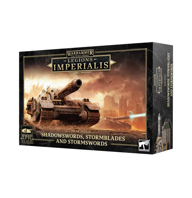 Warhammer: Horus Heresy - Legions Imperialis - Solar Auxilia Shadowswords, Stormblades and Stormswords (2 Figuren) - Brettspiel