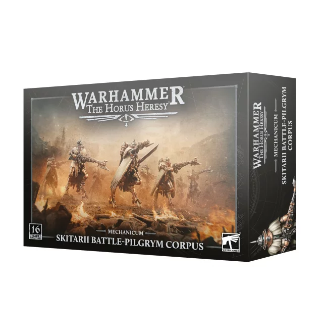 Warhammer: Horus Heresy - Mechanicum - Skitarii Battle-Pilgrim Corpus (16 Figuren) - Brettspiel