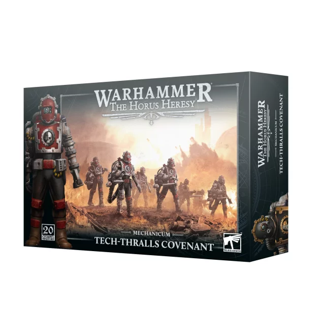 Warhammer: Horus Heresy - Mechanicum Tech-Thralls Covenant (20 Figuren) - Brettspiel