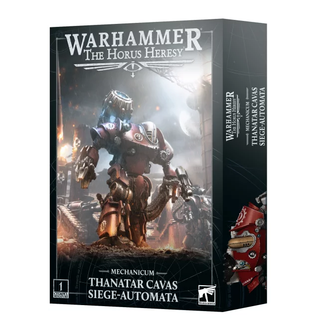 Warhammer: Horus Heresy - Mechanicum Thanatar Cavas Siege-Automata (1 Figur) - Brettspiel
