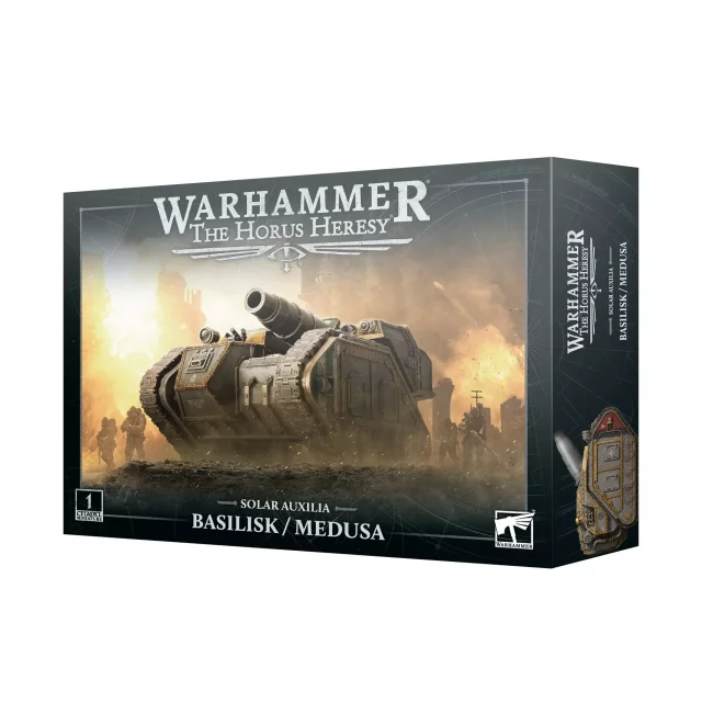 Warhammer: Horus Heresy - Solar Auxilia - Basilisk/Medusa (2 figurky) - Brettspiel