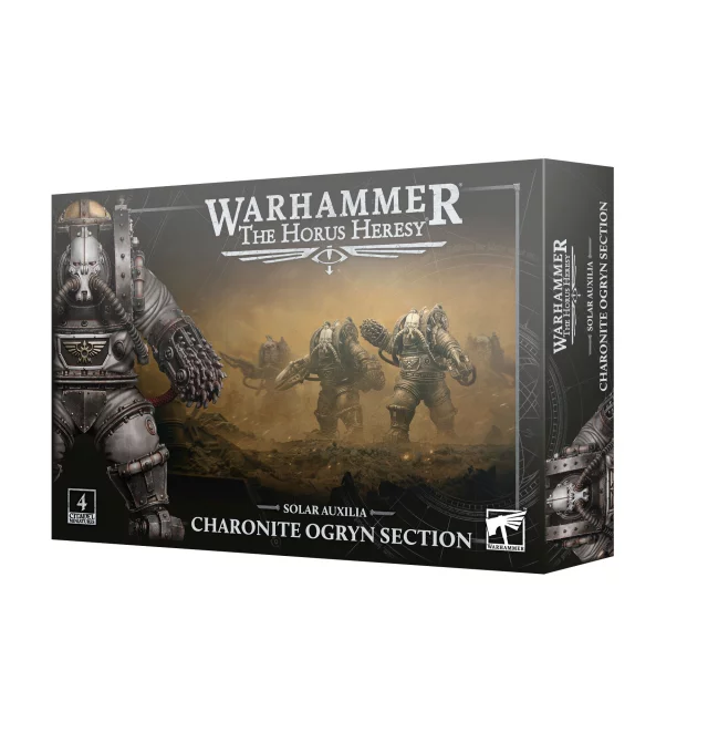 Warhammer: Horus Heresy - Solar Auxilia - Charonite Ogryn Section (4 Figuren) (beschädigte Verpackung) - Brettspiel