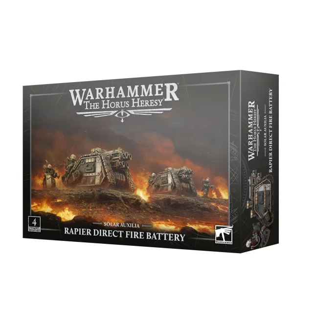 Warhammer: Horus Heresy - Solar Auxilia - Rapier Direct Fire Battery (4 Figuren) - Brettspiel