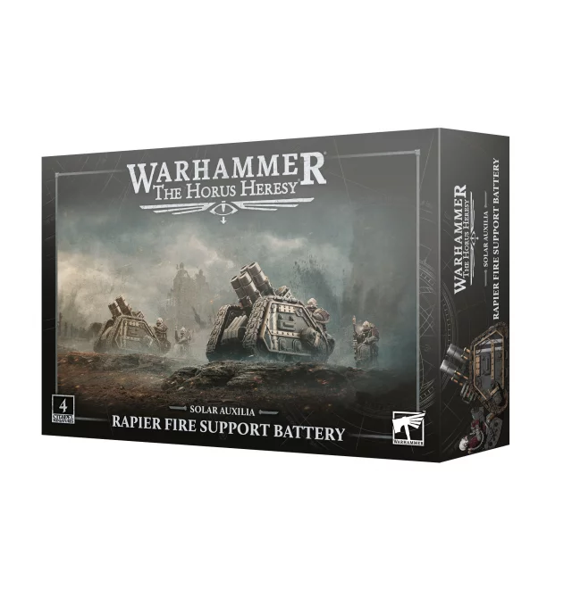 Warhammer: Horus Heresy - Solar Auxilia - Rapier Fire Support Battery (4 Figuren) - Brettspiel