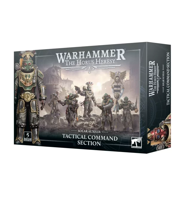 Warhammer: Horus Heresy - Solar Auxilia - Tactical Command Section (5 Figuren) - Brettspiel