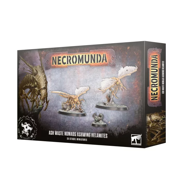 Warhammer Necromunda: Ash Waste Nomads - Ashwing Helamites (3 Figuren) - Brettspiel