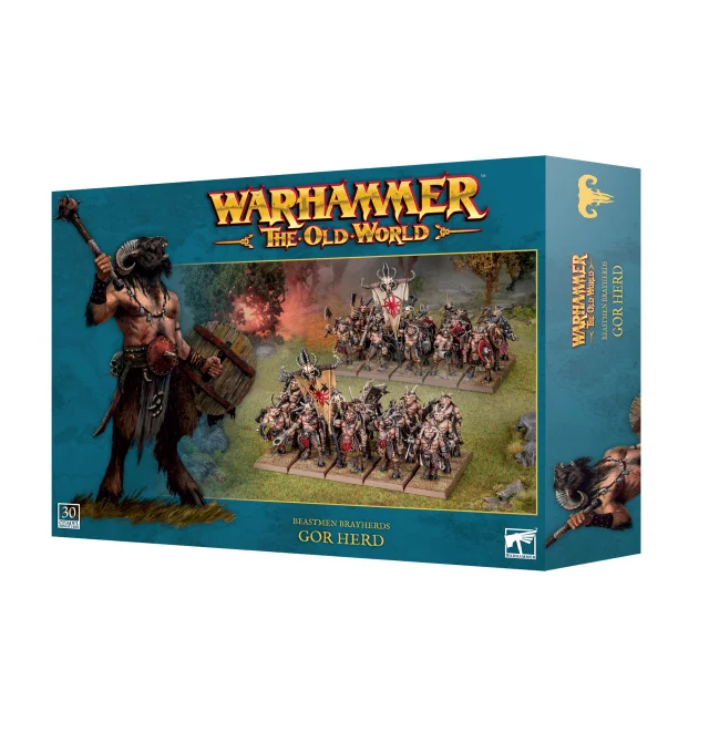 Warhammer The Old World - Beastmen Brayherds - Gor Herd (30 Stck) - Warhammer: Old World