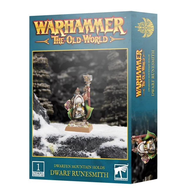 Warhammer The Old World - Dwarfen Mountain Holds - Dwarf Runesmith (1 Figur) - Warhammer: Old World