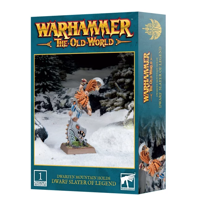 Warhammer The Old World - Dwarfen Mountain Holds - Dwarf Slayer of Legend (1 Figur) - Warhammer: Old World