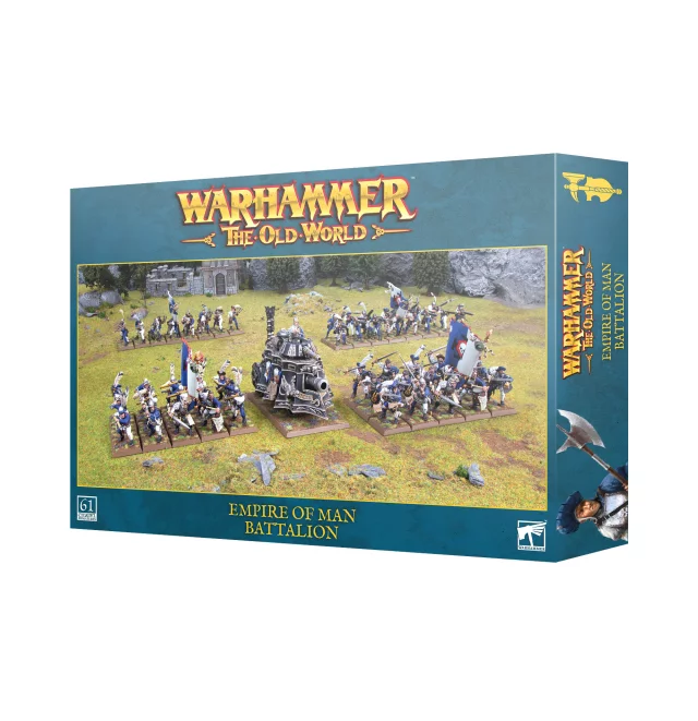 Warhammer The Old World - Empire of Man - Battalion (61 Figuren) - Warhammer: Old World