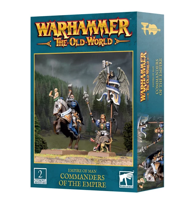 Warhammer The Old World - Empire of Man - Commanders Of The Empire (2 Figuren) - Warhammer: Old World