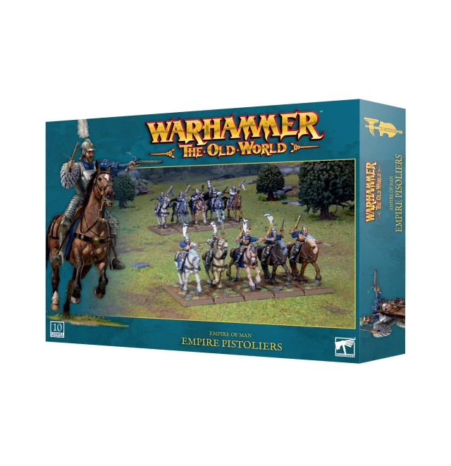 Warhammer The Old World - Empire of Man - Empire Pistoliers (10 Figuren) - Warhammer: Old World
