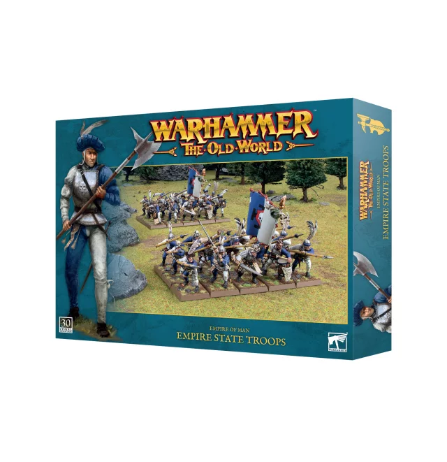 Warhammer The Old World - Empire of Man - Empire State Troops (30 Figuren) - Warhammer: Old World