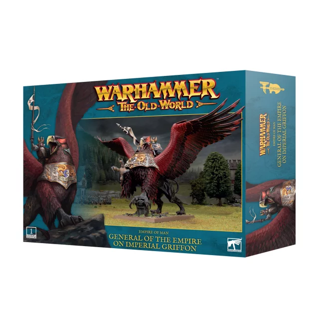 Warhammer The Old World - Empire of Man - General on Imperial Griffon (1 Figur) - Warhammer: Old World