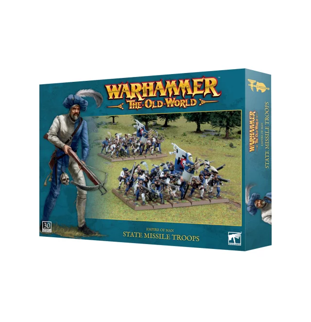 Warhammer The Old World - Empire of Man - State Missile Troops (30 Figuren) - Warhammer: Old World