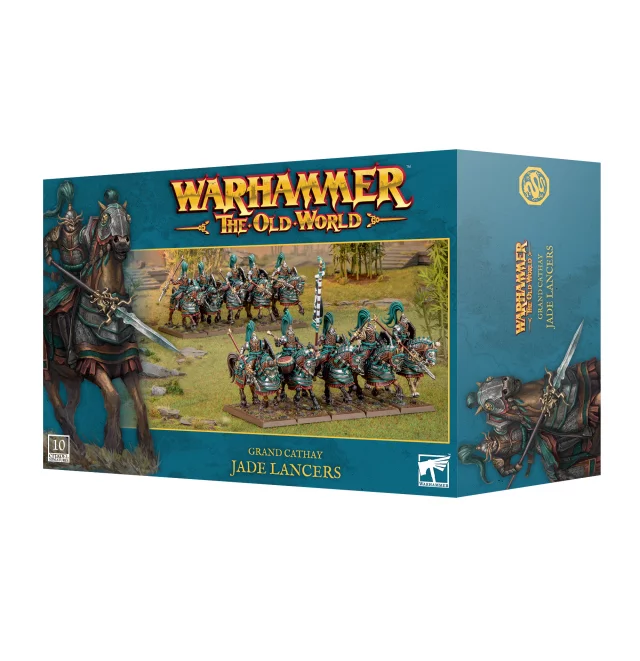 Warhammer The Old World - Grand Cathay - Jade Lancers (10 Figuren) - Warhammer: Old World