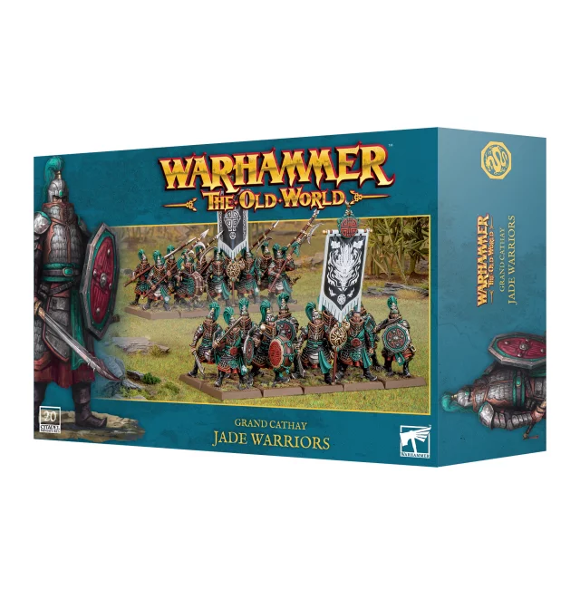 Warhammer The Old World - Grand Cathay - Jade Warriors (20 Figuren) - Warhammer: Old World