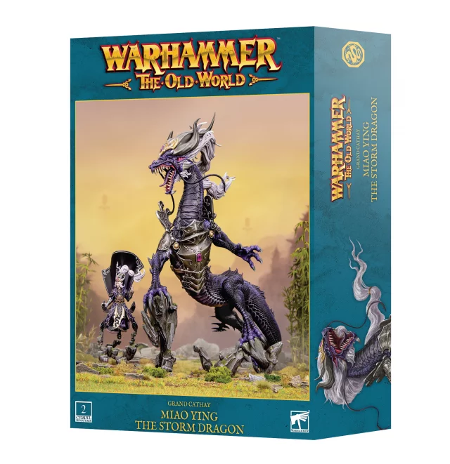 Warhammer The Old World - Grand Cathay - Miao Ying the Storm Dragon (2 Figuren) - Warhammer: Old World