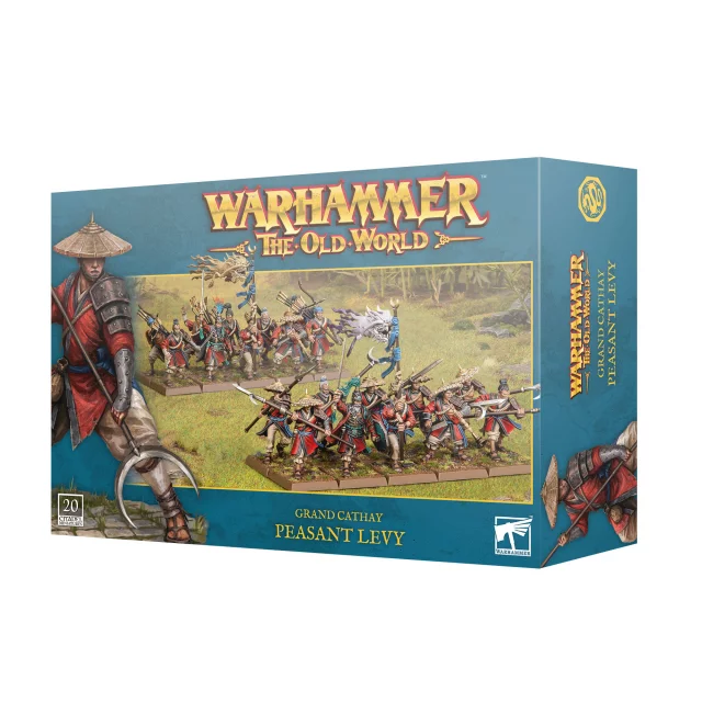 Warhammer The Old World - Grand Cathay - Peasant Levy (20 Figuren) - Warhammer: Old World