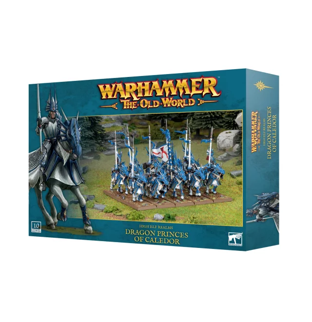 Warhammer The Old World - High Elf Realms - Dragon Princes of Caledor (10 Figuren) - Warhammer: Old World
