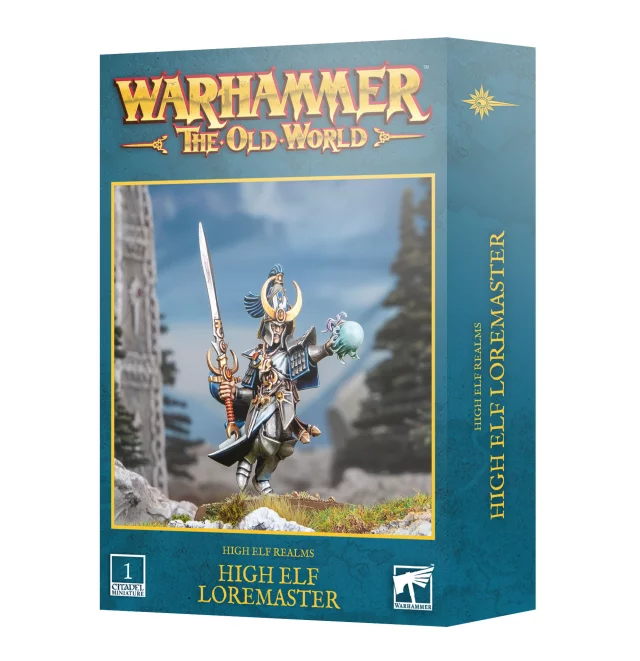 Warhammer The Old World - High Elf Realms - High elf Loremaster (1 Figur) - Warhammer: Old World