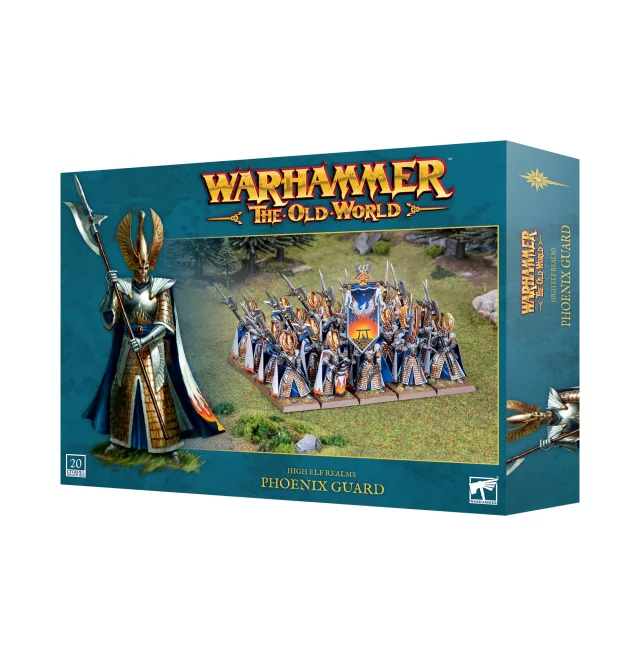 Warhammer The Old World - High Elf Realms - Phoenix Guard (20 Figuren) (beschädigte Verpackung) - Warhammer: Old World