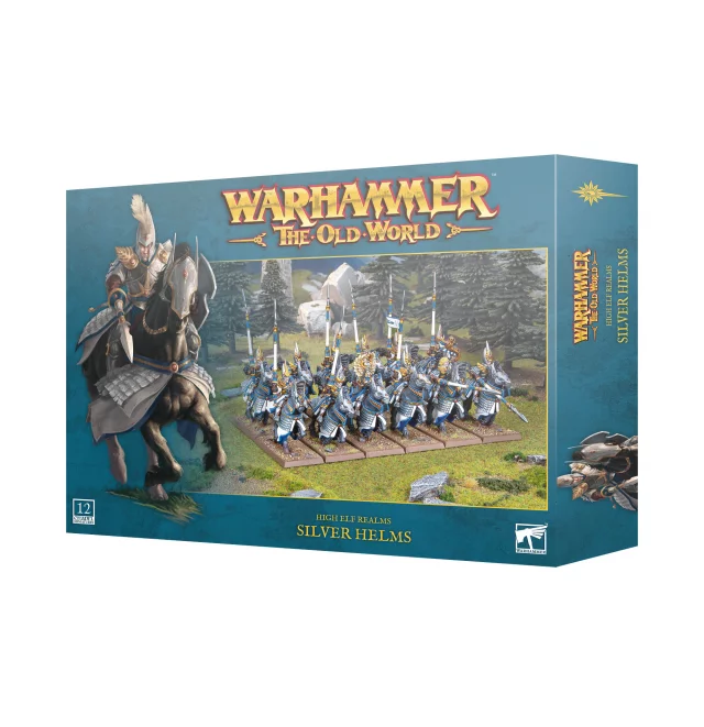 Warhammer The Old World - High Elf Realms - Silver Helms (12 Figuren) - Warhammer: Old World