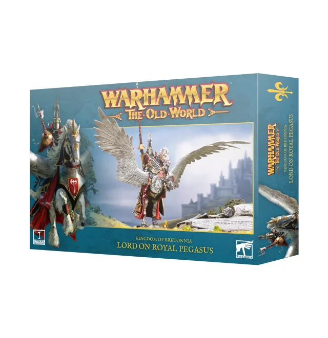 Warhammer The Old World - Kingdom of Bretonnia - Lord on Royal Pegasus - Warhammer: Old World