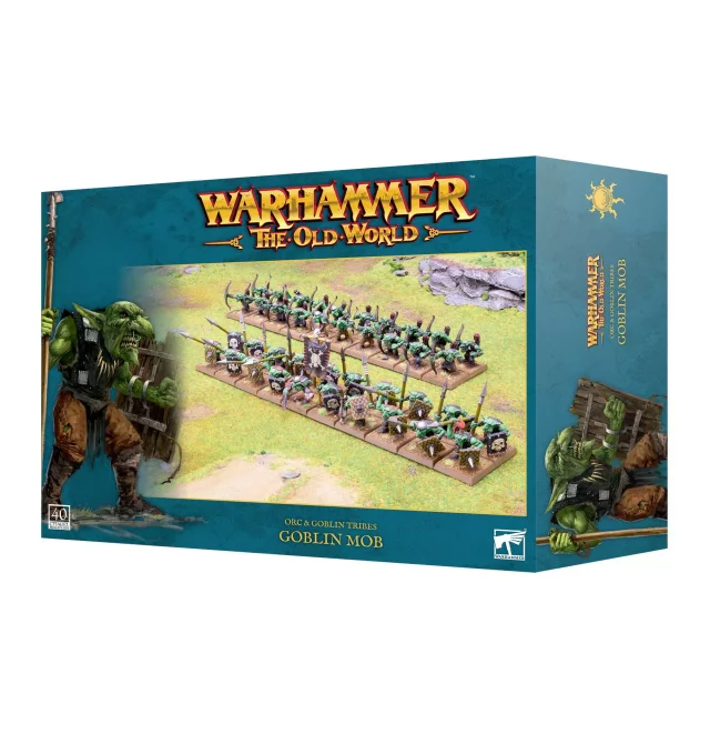 Warhammer The Old World - Orc & Goblin Tribes - Goblin Mob (40 Figuren) - Warhammer: Old World