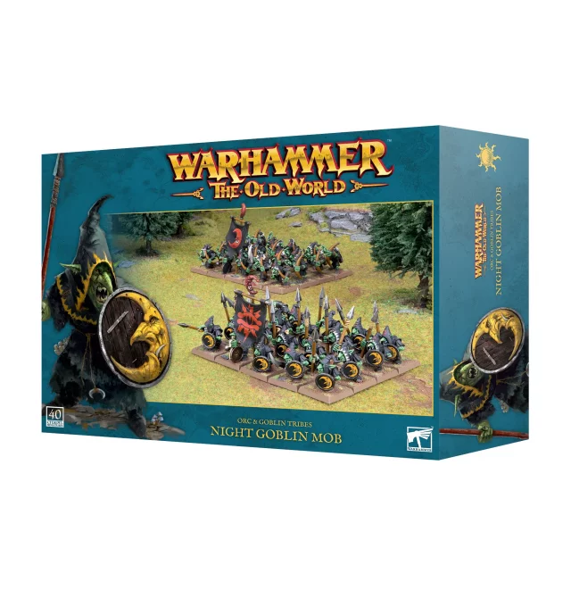 Warhammer The Old World - Orc & Goblin Tribes - Night Goblin Mob (40 figurek) - Warhammer: Old World