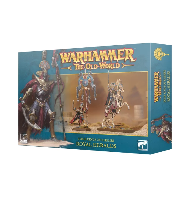 Warhammer The Old World - Tomb Kings of Khemri - Royal Heralds (2 Figuren) - Warhammer: Old World