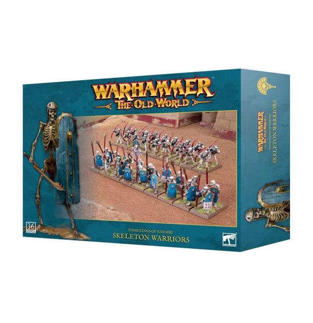 Warhammer The Old World - Tomb Kings of Khemri - Skeleton Warriors (36 Figuren) - Warhammer: Old World