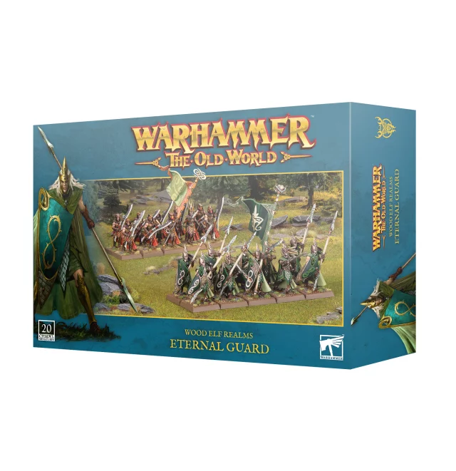 Warhammer The Old World - Wood Elf Realms - Eternal Guard (20 Figuren) - Warhammer: Old World