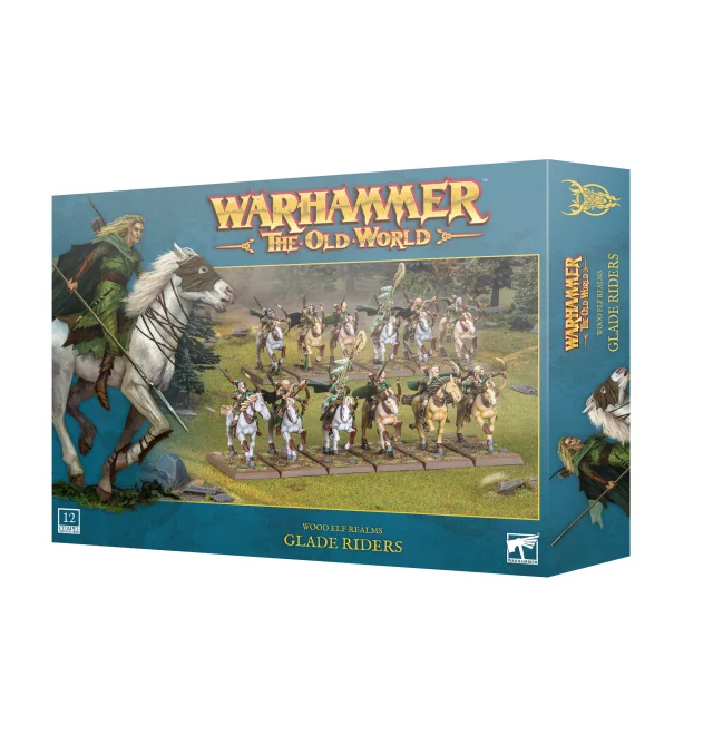 Warhammer The Old World - Wood Elf Realms - Glade Riders (12 Figuren) - Warhammer: Old World
