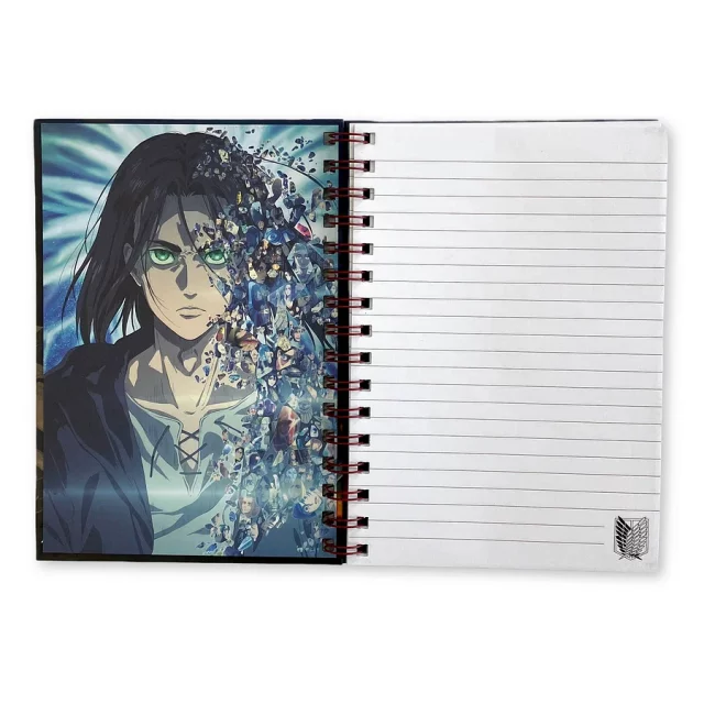 Attack on Titan Notizbuch - Charaktere