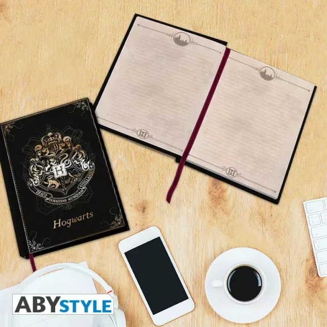 Notizbuch Harry Potter - Hogwarts Premium