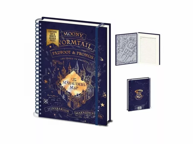 Notizbuch Harry Potter - The Marauders Map