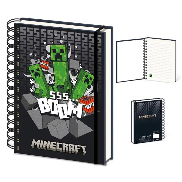 Notizbuch Minecraft - 3D Boom