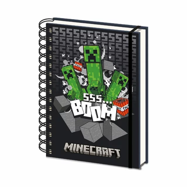 Notizbuch Minecraft - 3D Boom