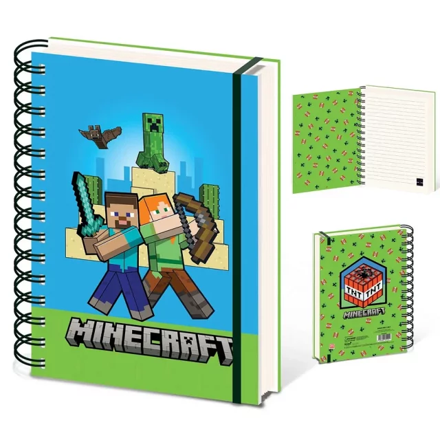 Notizbuch Minecraft - Characters